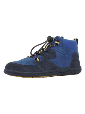 lamino Skórzane buty barefoot w kolorze granatowym