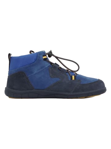 lamino Skórzane buty barefoot w kolorze granatowym