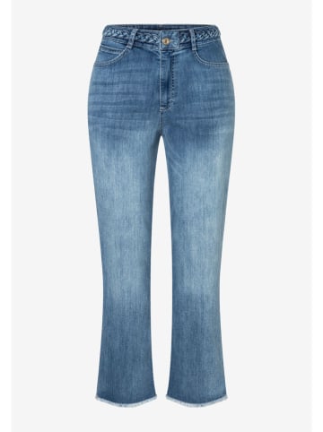 More & More Capri-spijkerbroek blauw