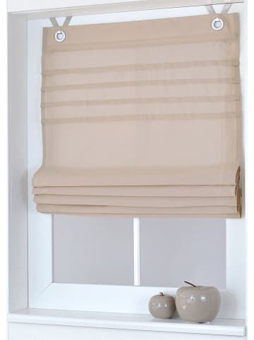 heine home Vouwgordijn beige