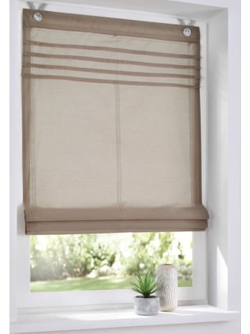 heine home Vouwgordijn beige