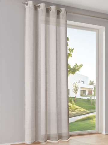 heine home Decogordijn grijs