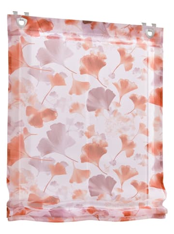 heine home Vouwgordijn wit/oranje