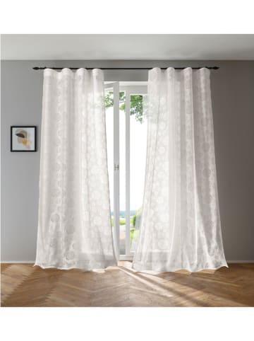 heine home Decogordijn crème