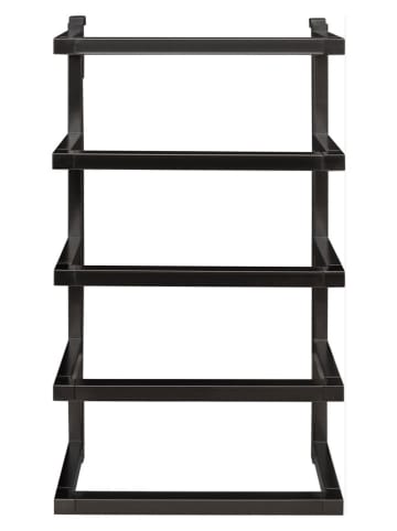 heine home Wieszak w kolorze czarnym na ręczniki - 31 x 55 x 15 cm