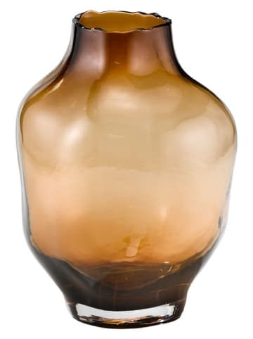 heine home Vase in Hellbraun - (H)27,5 x Ø 22 cm
