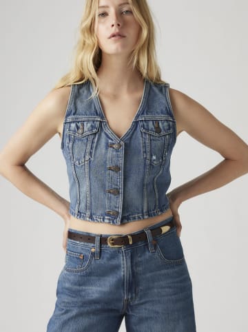 Levi's Leren riem bruin