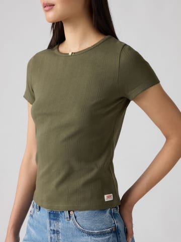 Levi's Koszulka w kolorze khaki