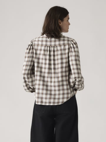 Levis Hemd in Weiß/ Beige
