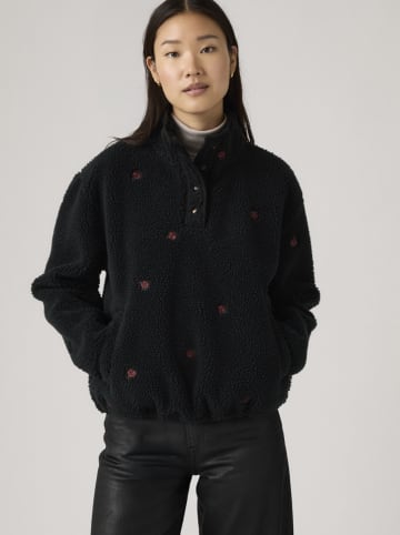 Levi's Fleece trui zwart
