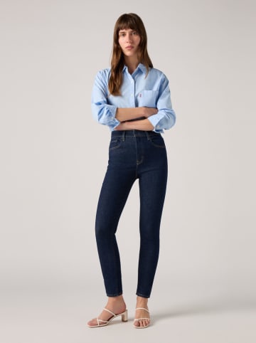 Levi's Spijkerbroek - skinny fit - donkerblauw