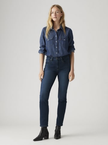 Levi's Dżinsy - Straight fit - w kolorze granatowym