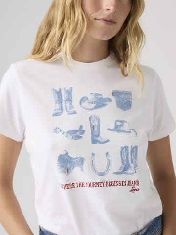 Levis Shirt in Weiß/ Hellblau