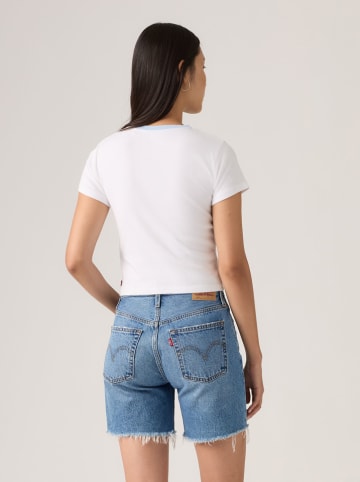 Levis Shirt in Weiß/ Hellblau