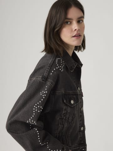 Levi's Kurtka dżinsowa w kolorze antracytowym