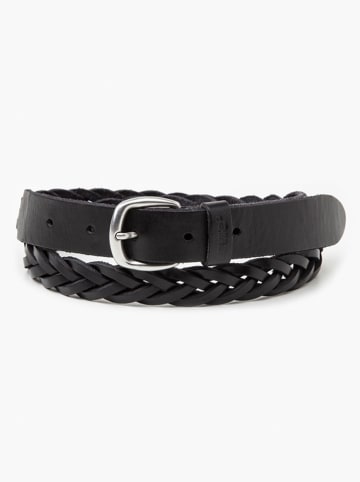 Levi's Leren riem zwart
