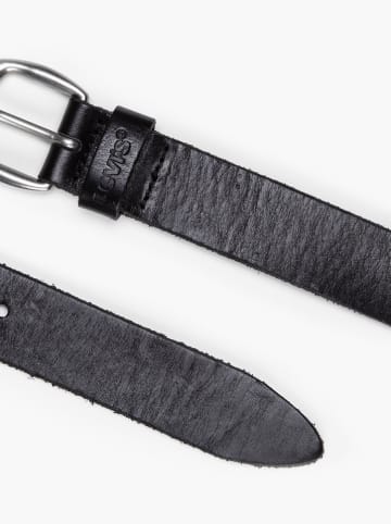 Levi's Skórzany pasek w kolorze czarnym