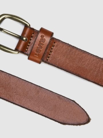 Levi's Leren riem lichtbruin
