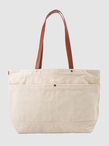 Levis Shopper in Creme - (B)38 x (H)33 x (T)16 cm