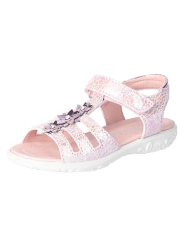 Ricosta Leren sandalen "Cleo" lichtroze