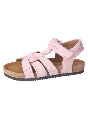 Ricosta Leder-Sandalen in Rosa