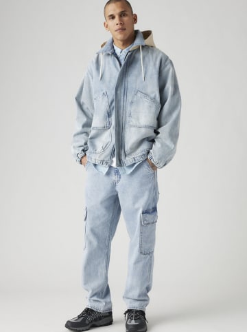 Levi's Bojówki dżinsowe "568" - Loose fit - w kolorze błękitnym