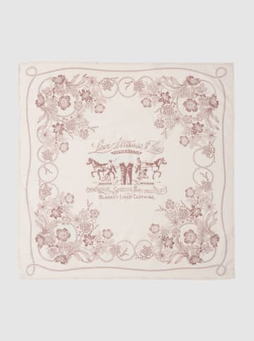Levis Tuch "Floral Rodeo" in Creme - (L)53 x (B)53 cm
