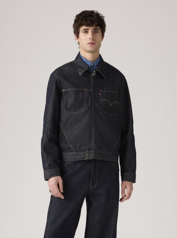 Levi's Spijkerjas "Twist Trucker" donkerblauw