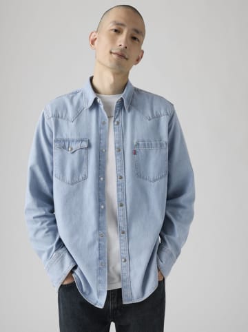 Levi's Jeanshemd "Barstow" - Standard fit - in Hellblau