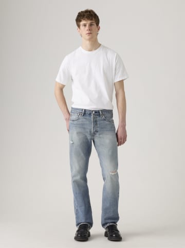 Levi's Dżinsy "501" - Straight fit - w kolorze błękitnym