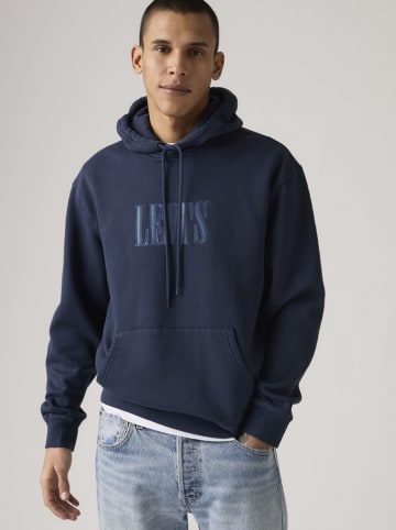Levi's Hoodie donkerblauw