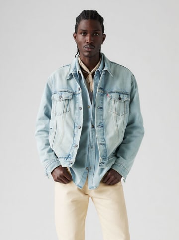 Levi's Kurtka dżinsowa "The Trucker" w kolorze błękitnym