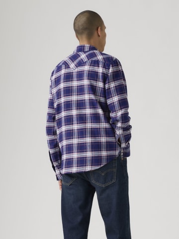 Levi's Koszula "Barstow Western" - Standard fit -  w kolorze granatowym