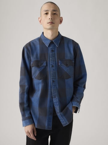 Levi's Blouse "Western" - relaxed fit - blauw