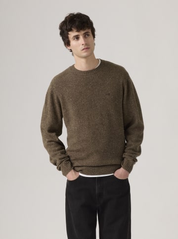 Levis Pullover in Hellbraun
