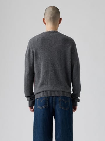 Levi's Sweter w kolorze szaro-czerwono-niebieskim