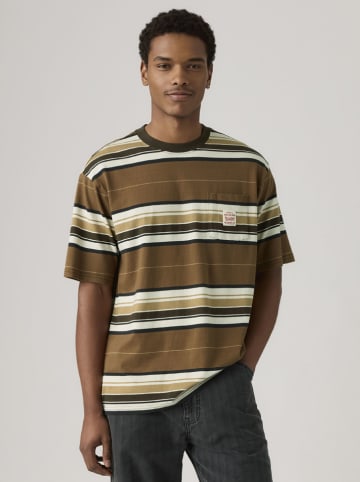 Levi's Koszulka "Workwear" w kolorze jasnobrązowym