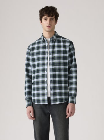 Levis Hemd - Relaxed fit - in Grün/ Hellblau