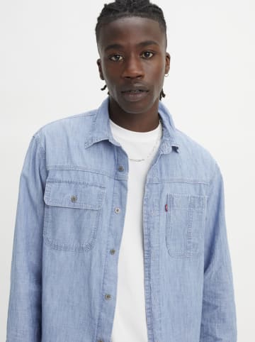 Levi's Koszula dżinsowa "Auburn Worker" - Relaxed fit - w kolorze błękitnym