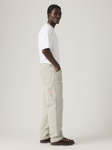 Levi's Dżinsy "568" - Loose fit - w kolorze beżowym