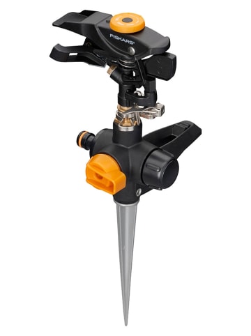 Fiskars Sprinkler in Schwarz/ Orange