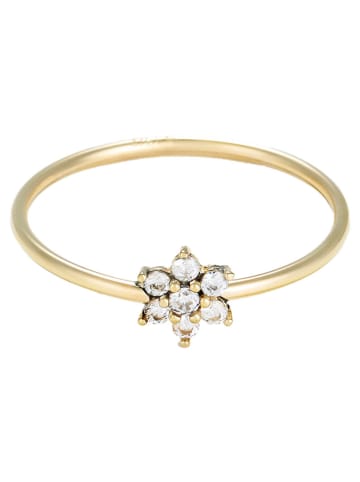 OR ÉCLAT Gold-Ring "Aster" mit Edelsteinen