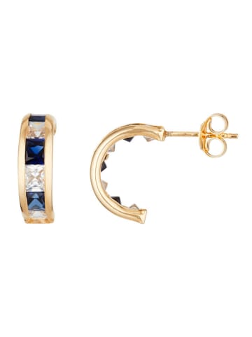 OR ÉCLAT Gouden oorstekers "Bluarc"