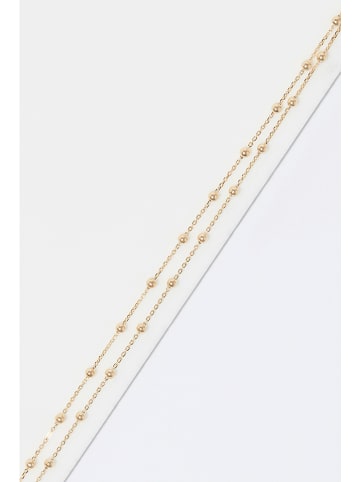 DIAMOND & CO Gold-Armkette mit Schmuckelementen