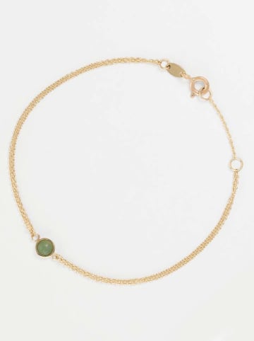 L instant d Or Gold-Armkette "Yves" mit Edelstein