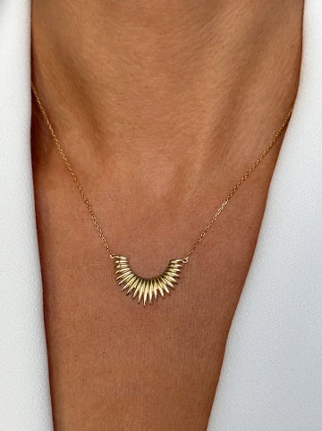 DI GIORGIO Vergulde ketting met sierelement - (L)40 cm