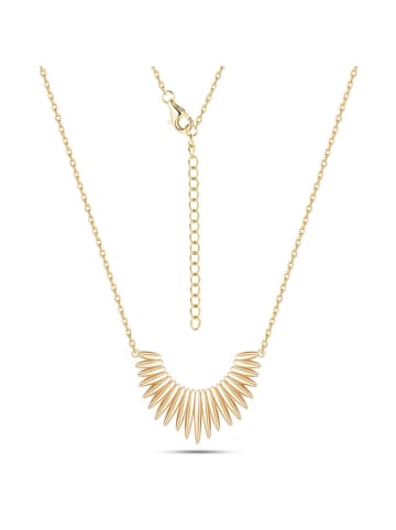 DI GIORGIO Vergulde ketting met sierelement - (L)40 cm