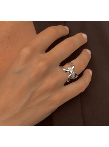 DI GIORGIO Zilveren ring met edelstenen
