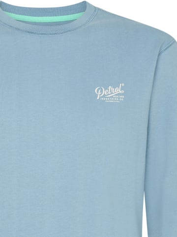 Petrol Industries Sweatshirt in Hellblau