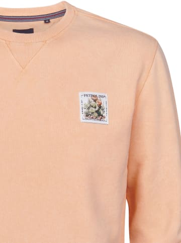 Petrol Industries Sweatshirt abrikooskleurig